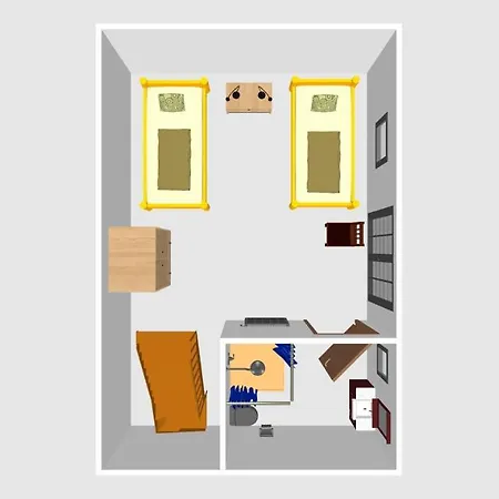 Twee-tiden-1 아파트 *